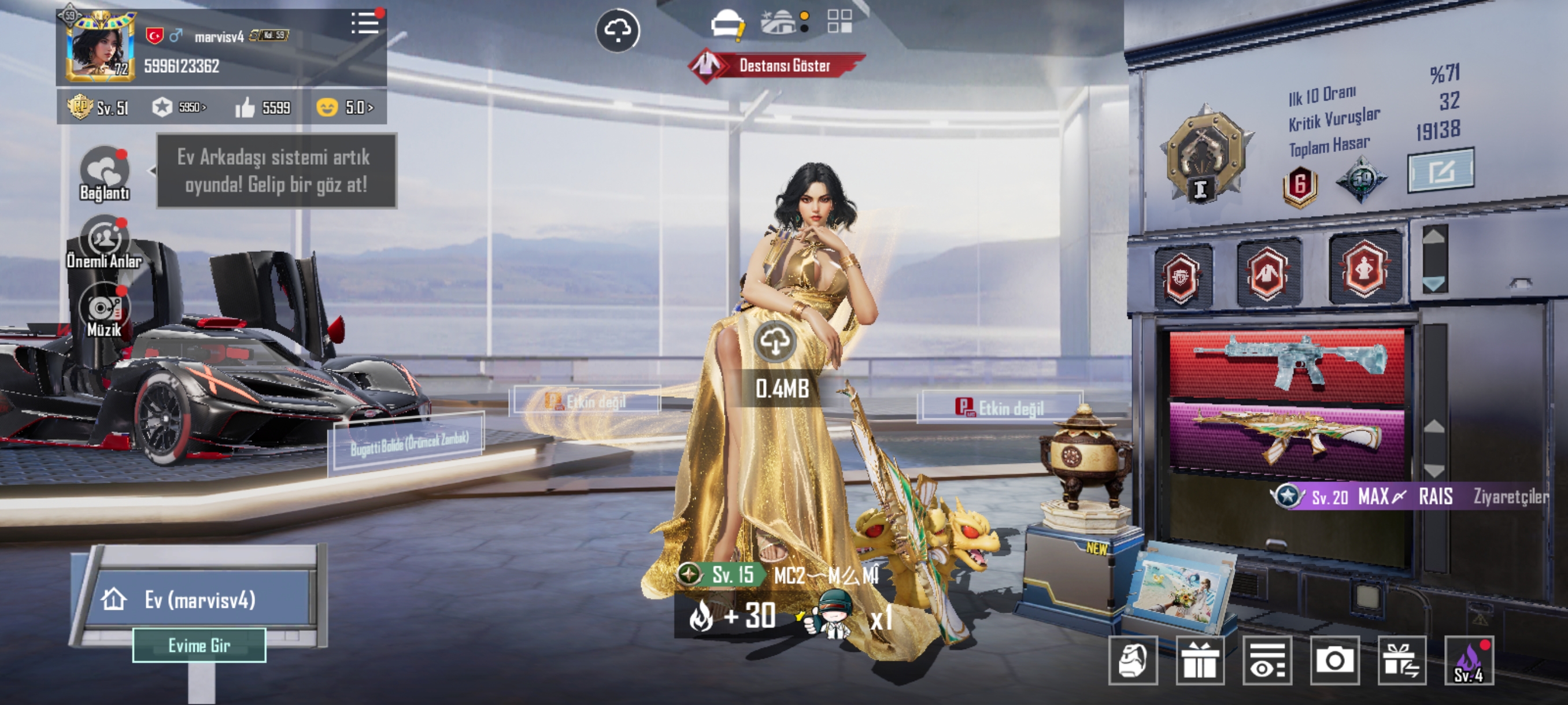 Pubg 84 destansı hesap