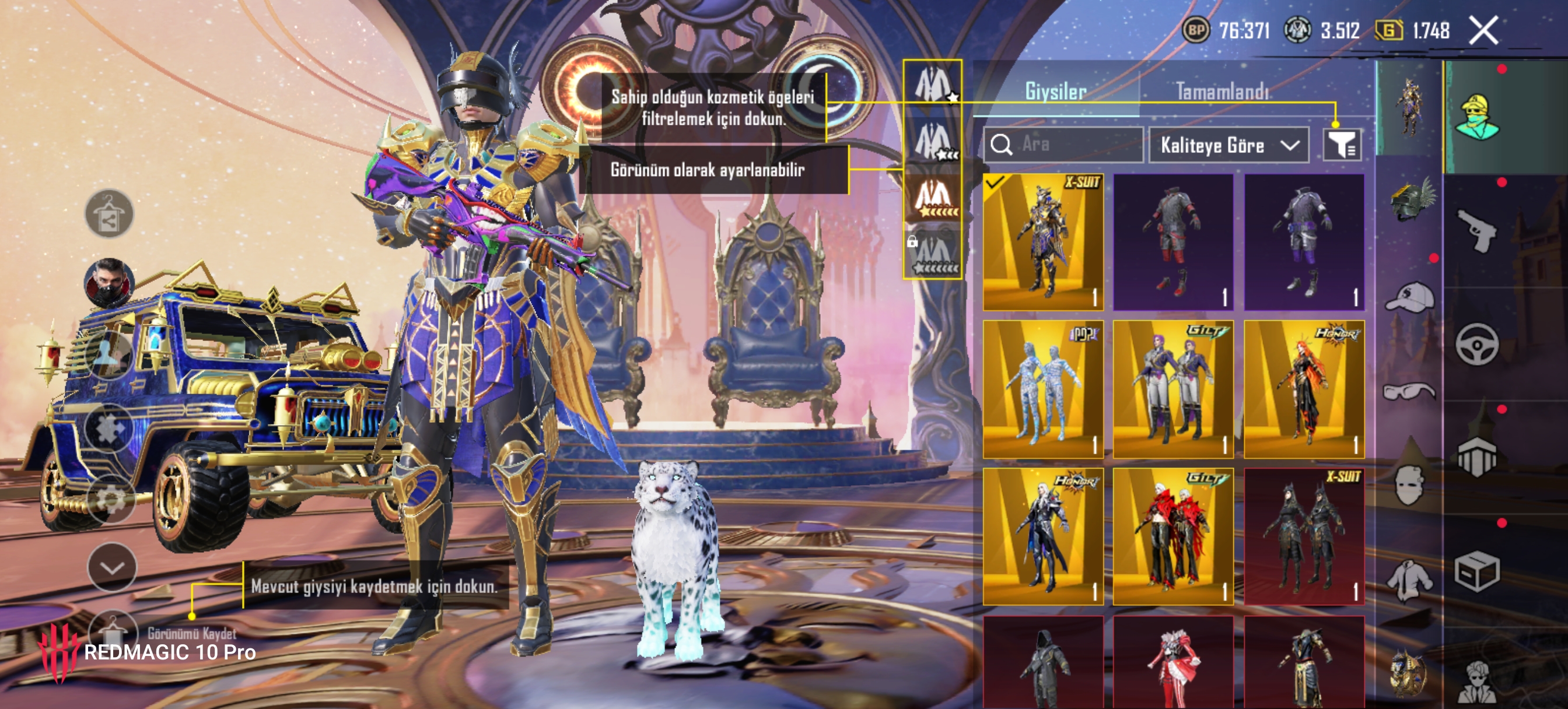 Maskara m416 firavun 6.seviye