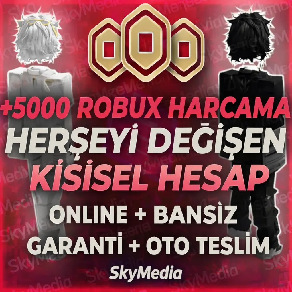 5000 ROBUX HARCANMIŞ MAİL DEĞİŞEN HESAP