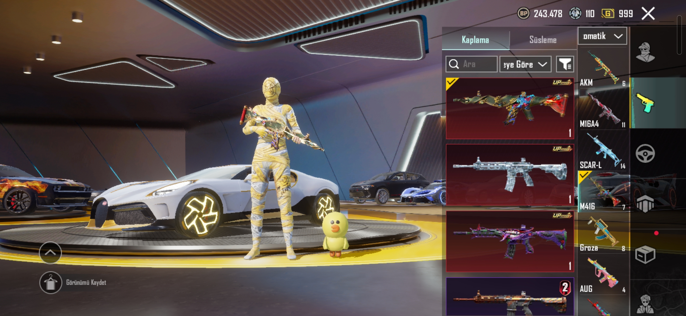 Emek pubg hesap zararına satış